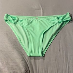 Neon green bikini bottom